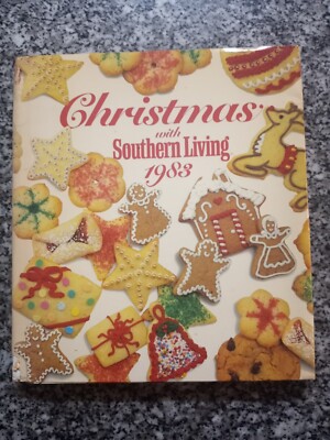 Christmas Cooking with Southern Living 1983 by Jo Voce  Hardcover& Dust Jacket.
