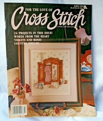 Paula Vaughan Timeless Elegance For the Love of Cross Stitch Magazine Pattern