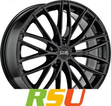 4x OZ Italia 150 gloss black 8x18" ET29 LK5 120 ML 79 Alufelgen 18 Zoll