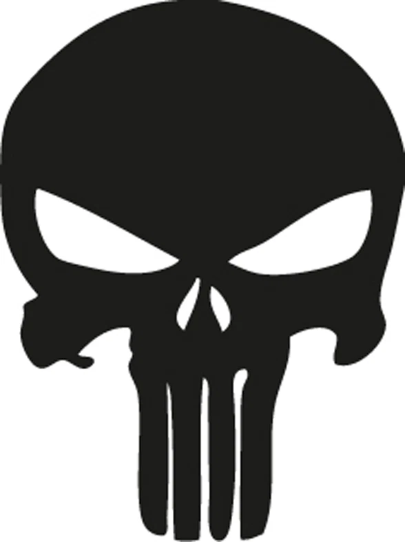 Window Wall Display Vehicle display Skull The Punisher Logo Decal Vinyl  sticker | eBay