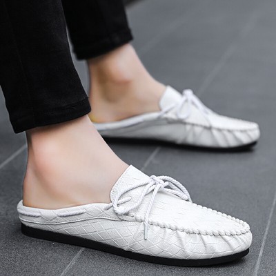 men's casual shoes half slippers handsome