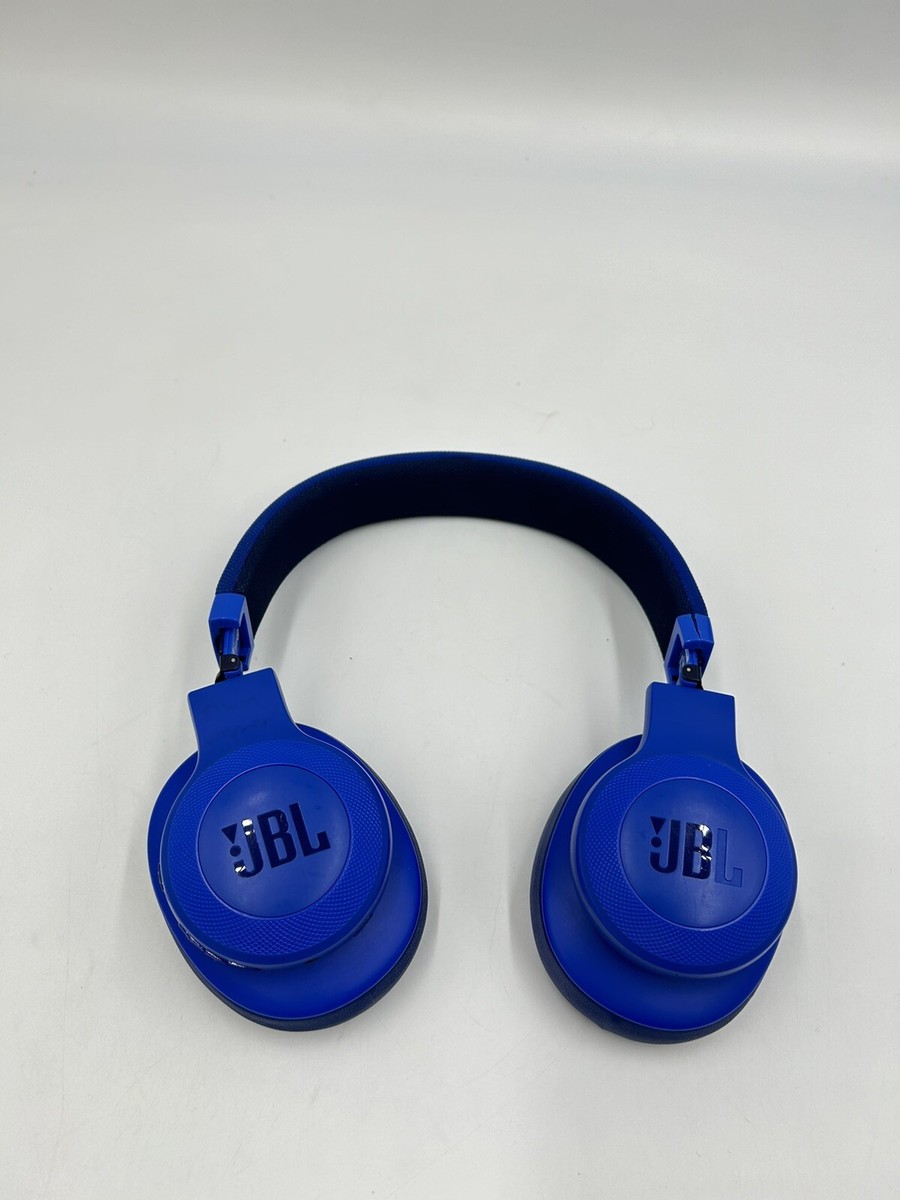 JBL E55BT Over-ear Wireless Headphones Blue Tested Working - Main Image