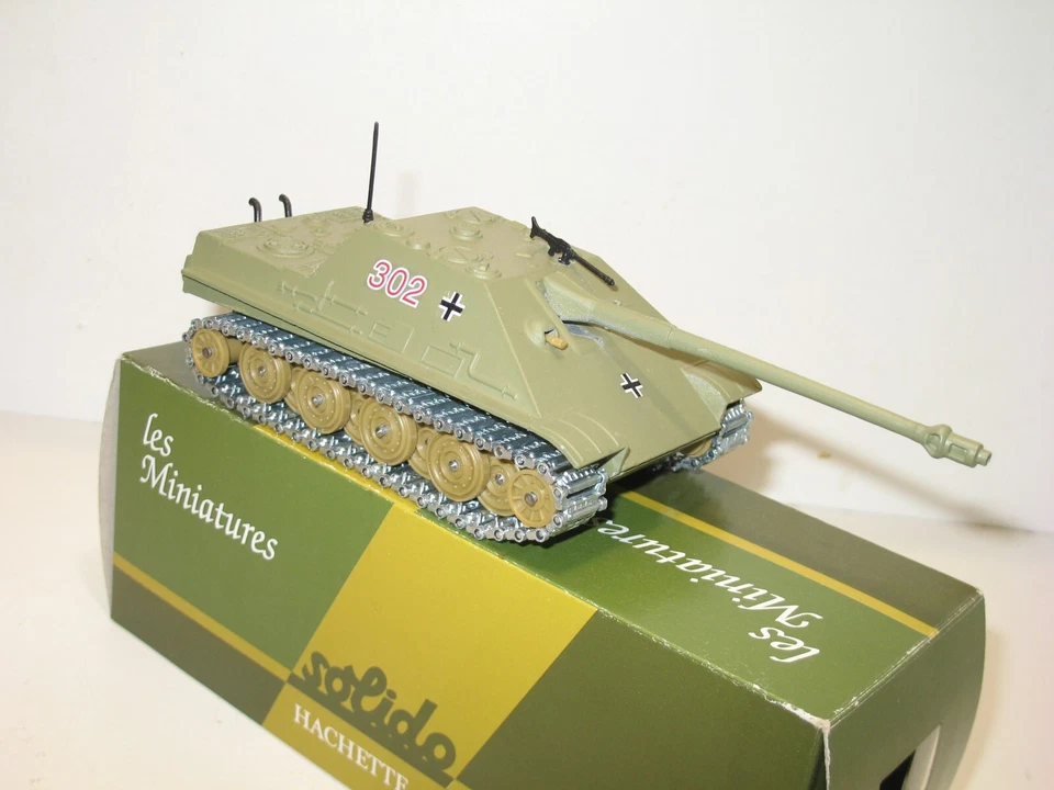 SOLIDO, Carro Armato Tedesco JAGDPANTHER Completo - Immagine 3 di 3