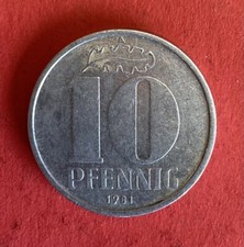 D99 – 10 fenigów A 1981 Niemiecka Republika Demokratyczna NRD