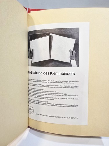 Kabe Springback Binder incl. 100 Blank Leaves 215x275mm available in 4 colours - Picture 4 of 4