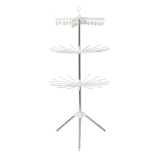 3 Tier Foldable Laundry Drying Rack Indoor Garment Hanger Stand