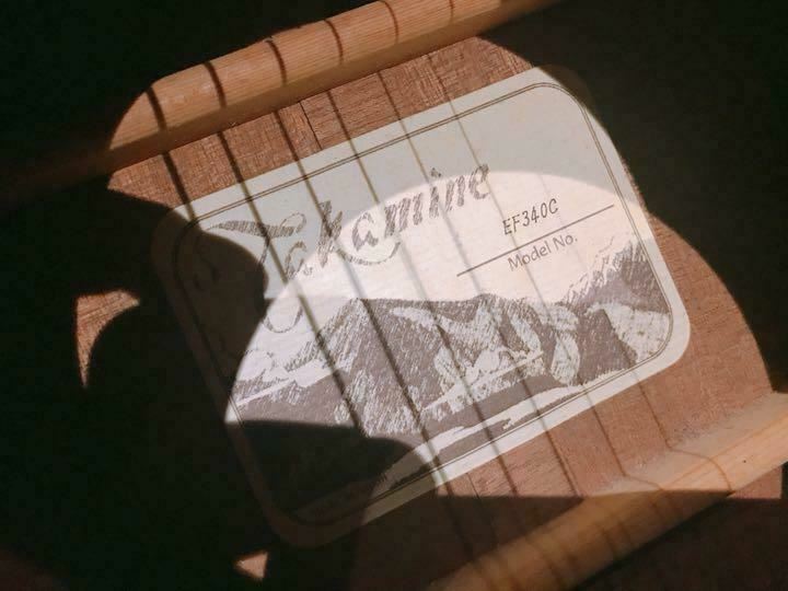 Electric Acoustic Guitar Takamine EF340C Natural | eBay