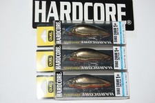 3 lures duel yo zuri hardcore 2 5/8" 1/4oz r1184-gbl crank type 1+ gold black