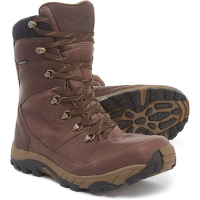 tall leather hiking boots