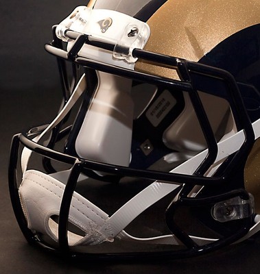 ST. LOUIS RAMS NFL Riddell Speed Football Helmet Facemask (Odell Beckham Jr.)