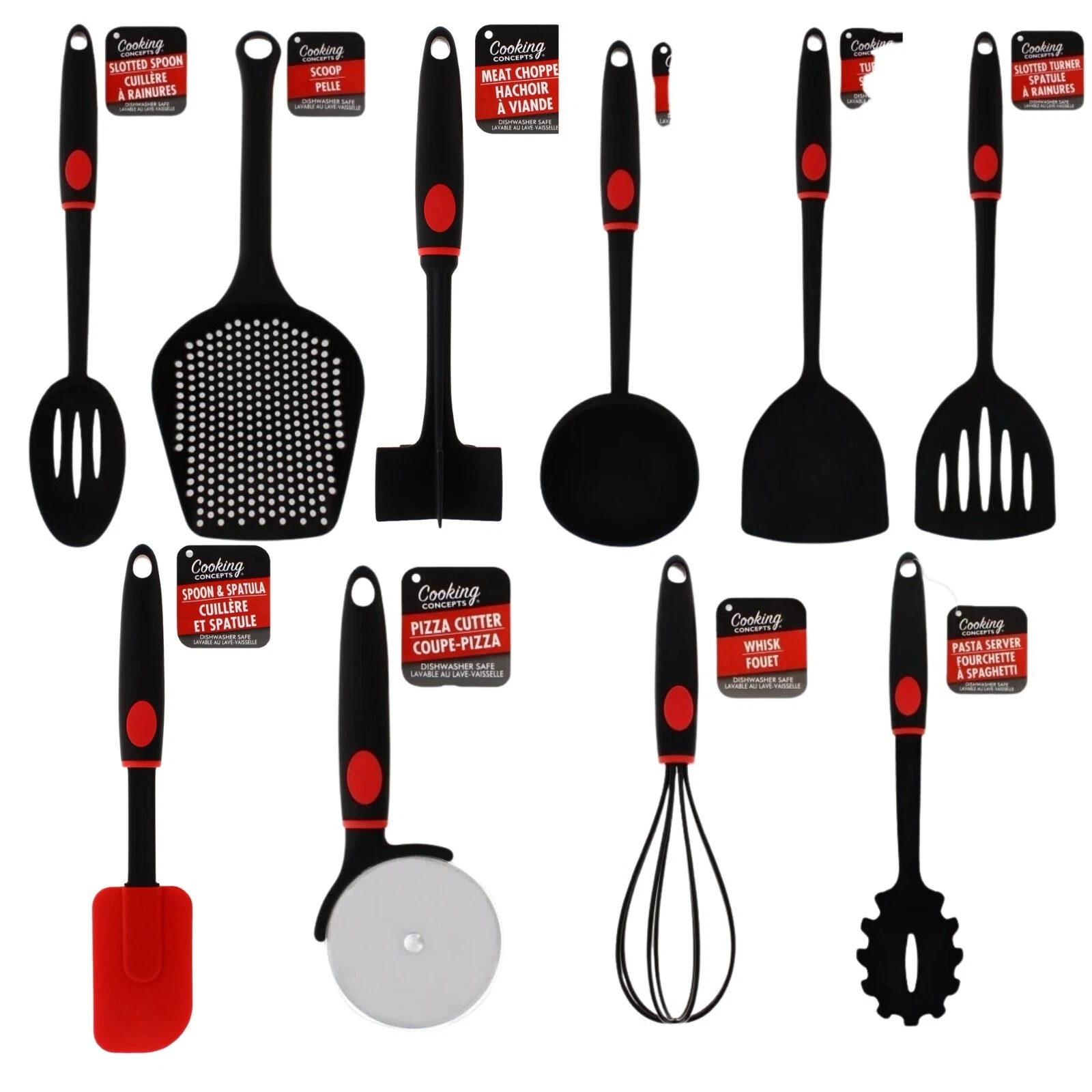 10pcs Cooking Utensils Set Non Stick Kitchen Tools Gadgets Spoon UK
Opens in a new window or tab