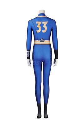 Lucy Jumpsuit Fallout Season 1 Bodysuit Uniform Cosplay Costume Outfit Halloween