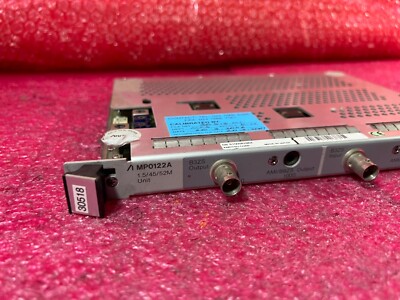 Anristu Sonet/SDH/PDH/ATM Analyzer MP1570A1 Module MP0122A 1.5/45