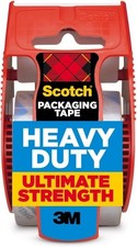 Scotch Heavy Duty Shipping Packing Tape, Clear, Shipping and Packaging Supplies