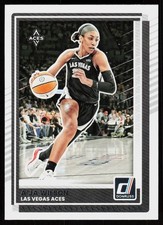 2025 Donruss WNBA A'ja Wilson #82 BASKETBALL CARD Las Vegas Aces