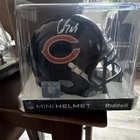 Luther Burden Signed Chicago Bears Speed Mini Helmet BAS Witnessed
