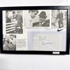 Bill Bowerman Autograph Nike Co-Founder Olympic Coach PSA DNA Authenticated