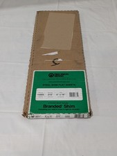 PRECISION BRAND Shim Stock: 0.015'' Thick, 18'' L, 6″ W, 1008/1010 Qty 10 16885