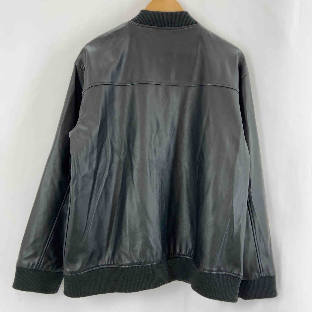 ITEMS Urban Research Men's Blouson Jacket Leather Zip-Up ITEMS Urban Research Men's Blouson Jacket Leather Zip-Up