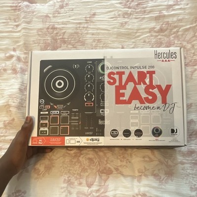 Hercules DJControl Inpulse 200 DJ Controller, Portable, Mixer, Loop/Sampler, USB