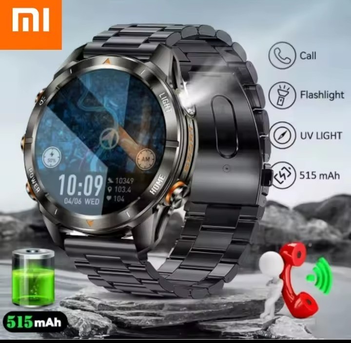 Xiaomi Military Smartwatch montre outdoor noire de randonnée