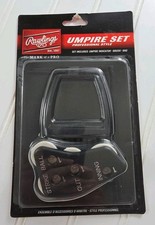 Rawlings Umpire Set Professional Style: INDICATOR, BRUSH, BAG, NEW