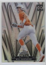 2024 Leaf Metal Silver Prismatic 77/185 Will Gasparino #119 19ot