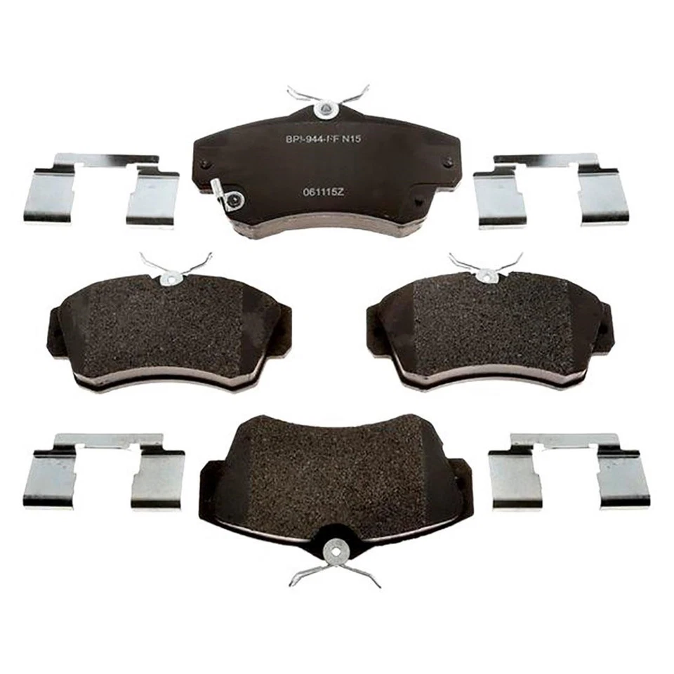 Juego de rotores de freno delanteros + pastillas de freno metálicas para Chrysler PT Cruiser 2001-2010 Foto 2 de 4