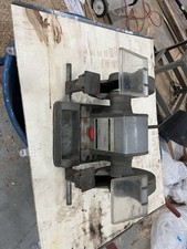 VTG Sears Craftsman Commercial 1 HP Block Bench Grinder HD Base Tool