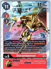Durandamon Super Rare Starter Deck 13: Ragnaloardmon Foil ST13-05 SR NM