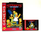 Streets of Rage 2 x The Simpsons for Sega Genesis/Mega Drive
