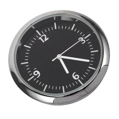 Automotive Digital Clock Quartz Stick On Car Dashboard Watch For Vehicle 4.00 cm