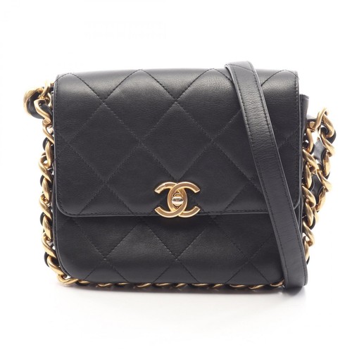 Chanel Matelasse Small Flap Shoulder Bag Lambskin AS2831 r0_0928