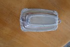 Antique Silver Plate on Copper Butter Dish with Glass Insert — photo 7