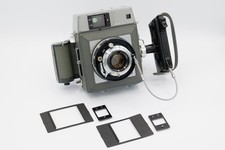 Mamiya Press Medium Format Camera w/ 90mm f3.5, 6x7 Back, Masks - Film Tested!