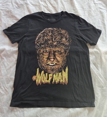 Fright Rags Wolf Man T-Shirt Size XL Pet And Smoke Free Home
