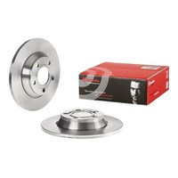 2X Brembo Bremsscheiben 280Mm Voll Vorne Passend FÜR Audi A4