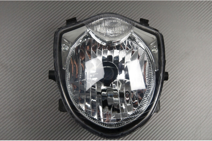 Phare avant Suzuki Bandit 650 N d'origine pour moto WVCZ 2011-2015 optique de route chrome