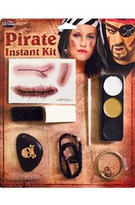 Pirate Buccaneers Face Paint Makeup Kit