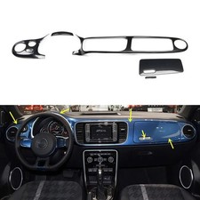 For Volkswagen Vw Beetle 3th 2013-2019 Abs Carbon Fiber Style Interior Stickers