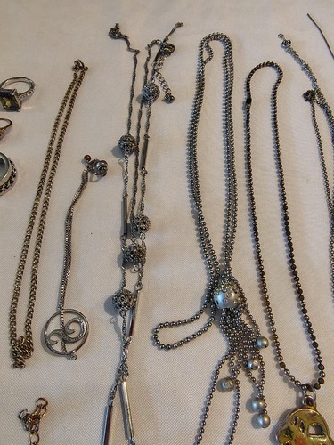 Estate Jewelry Lot Earrings Necklaces Rings Bracelets Charms Turquoise - 第 18/20 張圖片