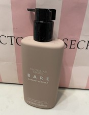 VICTORIA  S SECRET BARE SUEDED VANILLA FRAGRANCE BODY LOTION CREAM 8.4 oz New