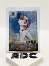 2023 Bowman - Sights on September Ceddanne Rafaela #SOS-4 Mojo Refractor (RC)