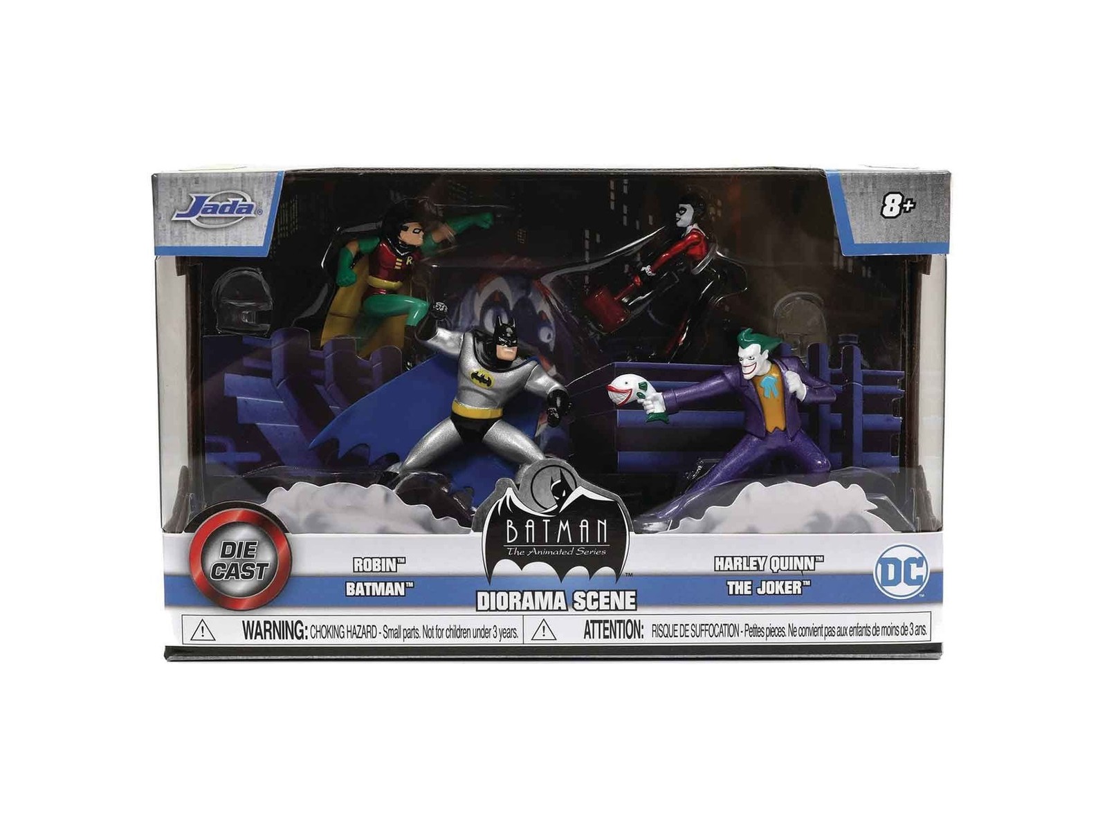 Jada Batman The Animated Series Diorama Scene Diecast Figurines Models