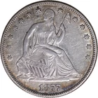 1877 50C Half Dollar AU Details