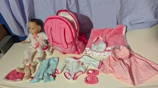 American Girl Bitty Baby Starter Collection III Backpack Doll in Meet Outfit