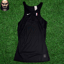 Nike Pro NBA Player Issued Training Tank Top Black 880805-010 Men's Size XL-Tall