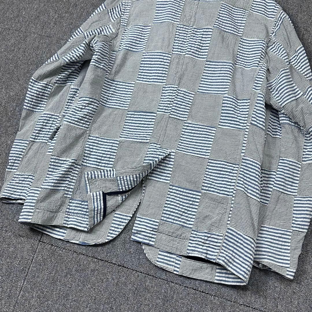 BEAMS PLUS Patchwork Tailored Jacket Men's L Seer… - image 12