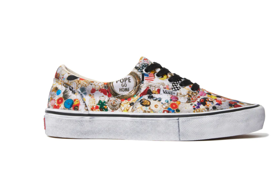 Supreme × Mike Kelley × Vans Era 26SS Week8 White Men's Size 8 | eBay