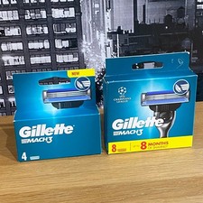 Gillette Mach3 Razor Mens Blade Cartridges Replacement Refills (Pack of 12) 1.86 per razor